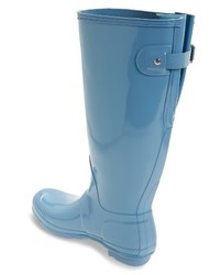 Hunter Adjustable Back Gloss Rain Boot