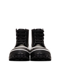 Givenchy Black Rubber Glaston Rain Boots