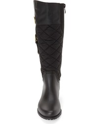 dav Coventry Quilted Tall Waterproof Rain Boot