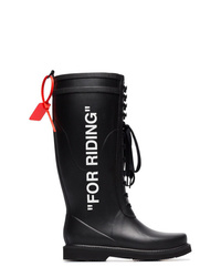 Off-White For Riding Wellington Boots