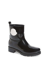 Moncler Ginette Stivale Logo Waterproof Rain Boot