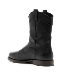 Lemaire Grained Ankle Boots