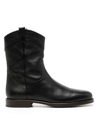 Lemaire Grained Ankle Boots