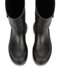 Dolce & Gabbana Logo Embossed Boots