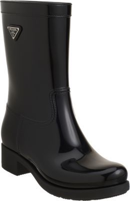 Prada Linea Rossa Pull On Rain Boots, $330, Barneys New York