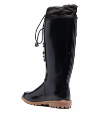 DSQUARED2 Rain Lace Up Knee High Boots