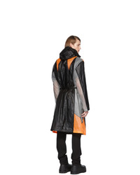 Moncler Genius 6 Moncler 1017 Alyx 9sm Black And Orange Colorblock Cosmos Jacket
