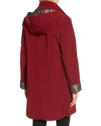 Gallery A Line Raincoat With Detachable Hood Liner