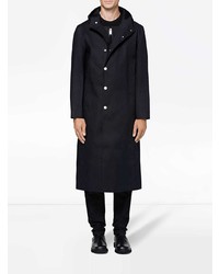 MACKINTOSH Alyx Black Bonded Cotton Hooded Coat