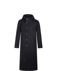 MACKINTOSH Alyx Black Bonded Cotton Hooded Coat