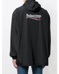 Balenciaga Archetype Printed Raincoat