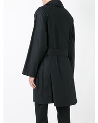 Ann Demeulemeester Grise Belted Raincoat Black