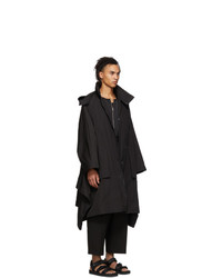 Moncler Genius Black Crinkle Coat