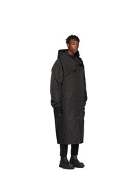 D.gnak By Kang.d Black Detachable Hood Coat