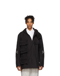 A-Cold-Wall* Black Detachable Sleeves Cargo Coat