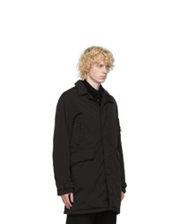 C.P. Company Black Down Collared Lens Jacket