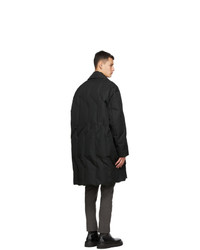 Cornerstone Black Down Quilted Coat