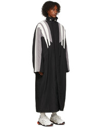 Balenciaga Black Insulated Look 40 Coat
