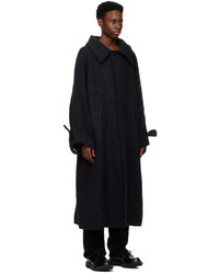 R13 Black Jumbo Coat