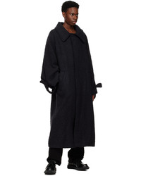 R13 Black Jumbo Coat