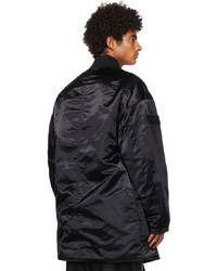 Ambush Black Kimono Hybrid Coat