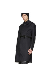 1017 Alyx 9Sm Black Mackintosh Edition Coat