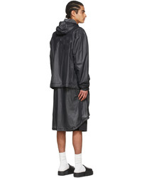 Y-3 Black Nylon Coat