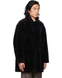 AMOMENTO Black Oversized Coat