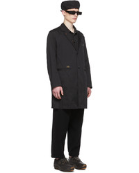 Undercover Black Polyester Coat