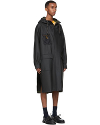 Fendi Black Rain Coat