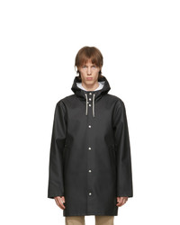 Stutterheim Black Stockholm Lw Raincoat