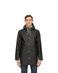 Stutterheim Black Stockholm Rain Coat
