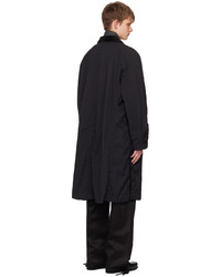Sacai Black Taslan Coat