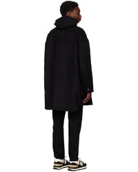 MAISON KITSUNÉ Black Wool Coat
