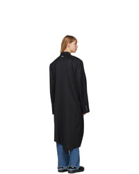Ader Error Black Wool Gamel Coat
