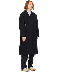 F/CE Black Wrap Coat
