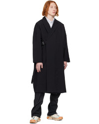 F/CE Black Wrap Coat