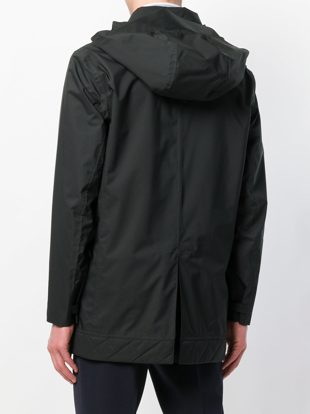 Norwegian Rain Double Breasted Caban Raincoat, $723 | farfetch.com