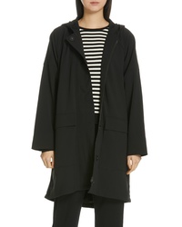 Eileen Fisher Hooded A Line Coat