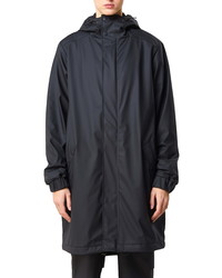 Rains Long Quilted Waterproof Parka
