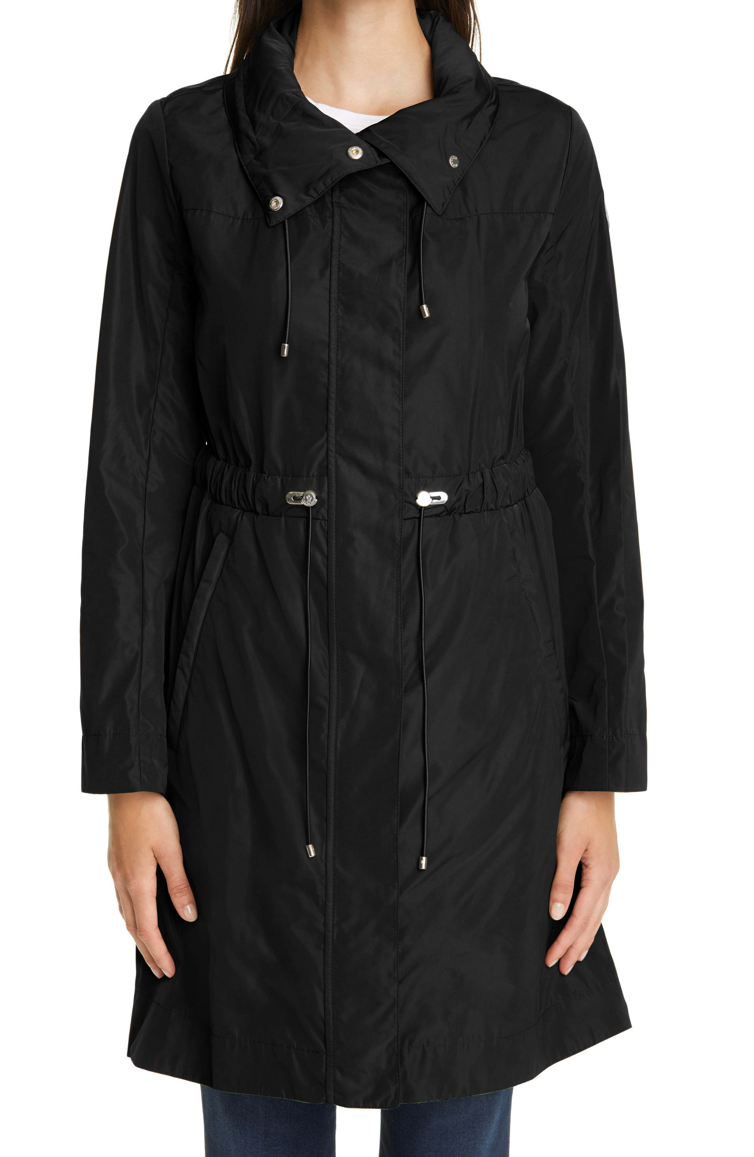 Moncler Malachite Hooded Rain Jacket, $1,050 | Nordstrom | Lookastic
