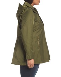 Kristen Blake Packable Fit Flare Raincoat
