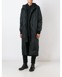 Unravel Project Zipped Hooded Raincoat