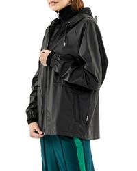 Rains Waterproof Hooded Rain Jacket
