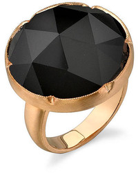 Irene Neuwirth Black Onyx Ring Rose Gold