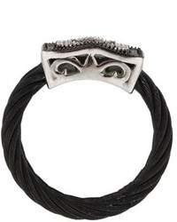 Charriol Celtic Noir Black And White Diamond Ring