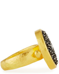 Gurhan Moonstruck 24k Pave Black Diamond Ring Size 65