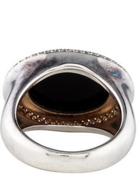 David Yurman Onyx Diamond Ring