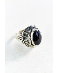 Urban Outfitters Black Onyx Stone Ring