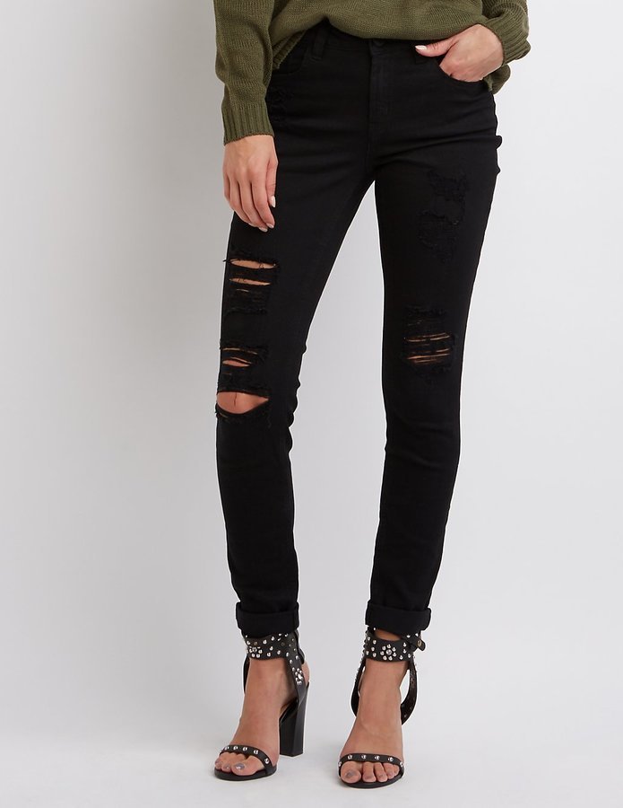 refuge jeans from charlotte russe